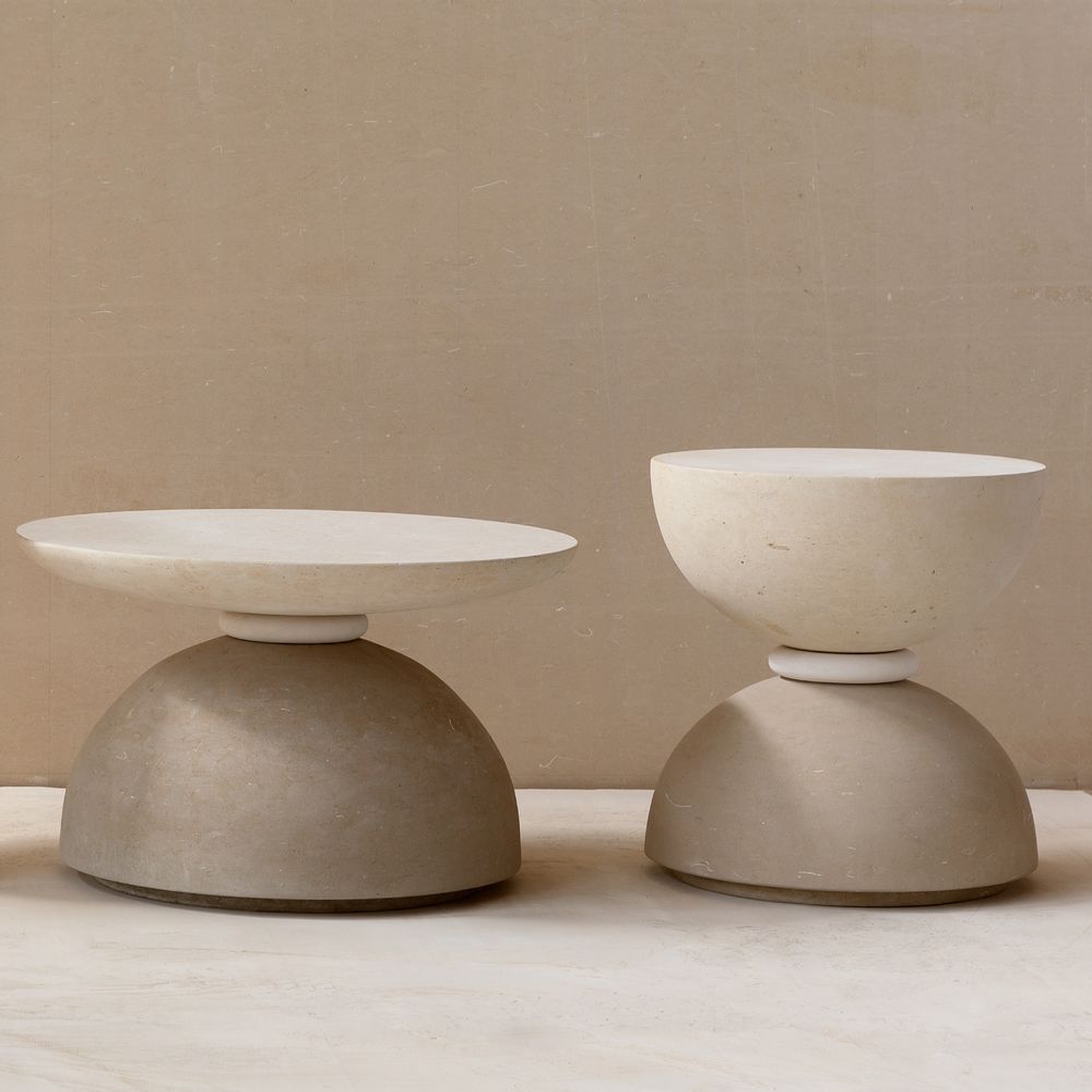 Tables basses - Tabouret et Tables Basses - PIMAR ITALIAN LIMESTONE SPECIALIST