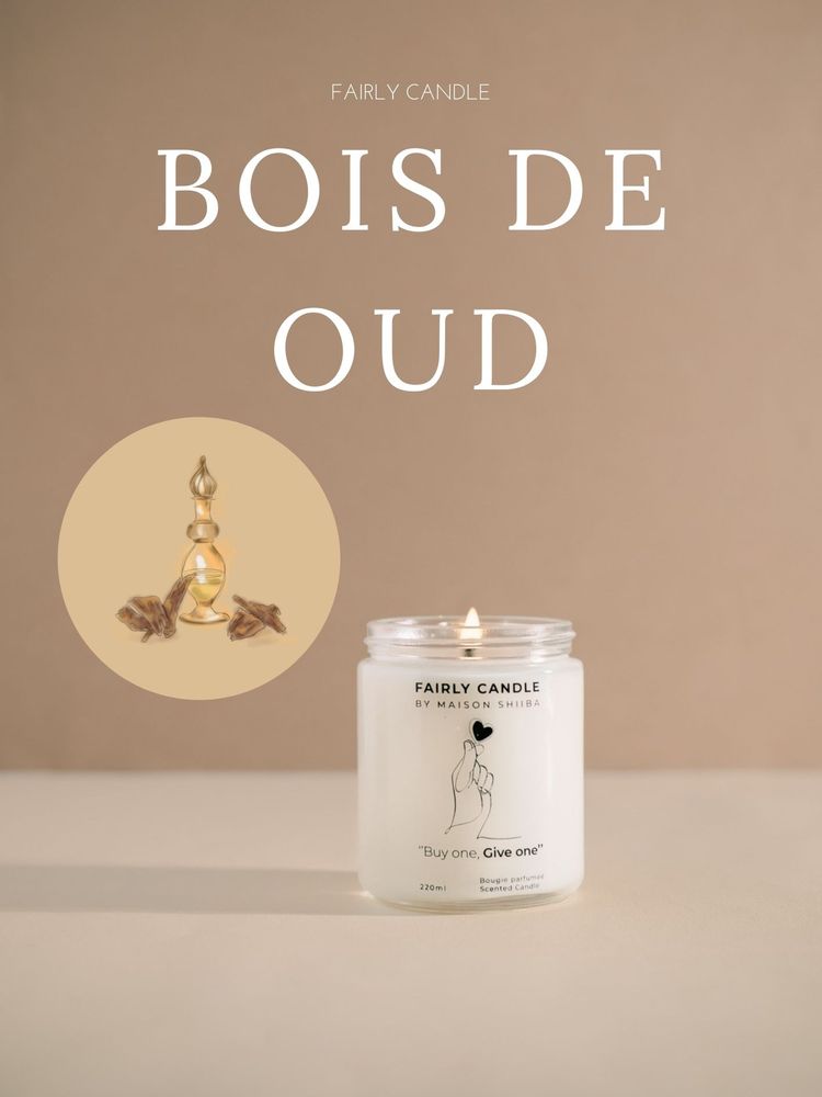 Bougies - Bougie parfumée solidaire 1€ reversé - MAISON SHIIBA