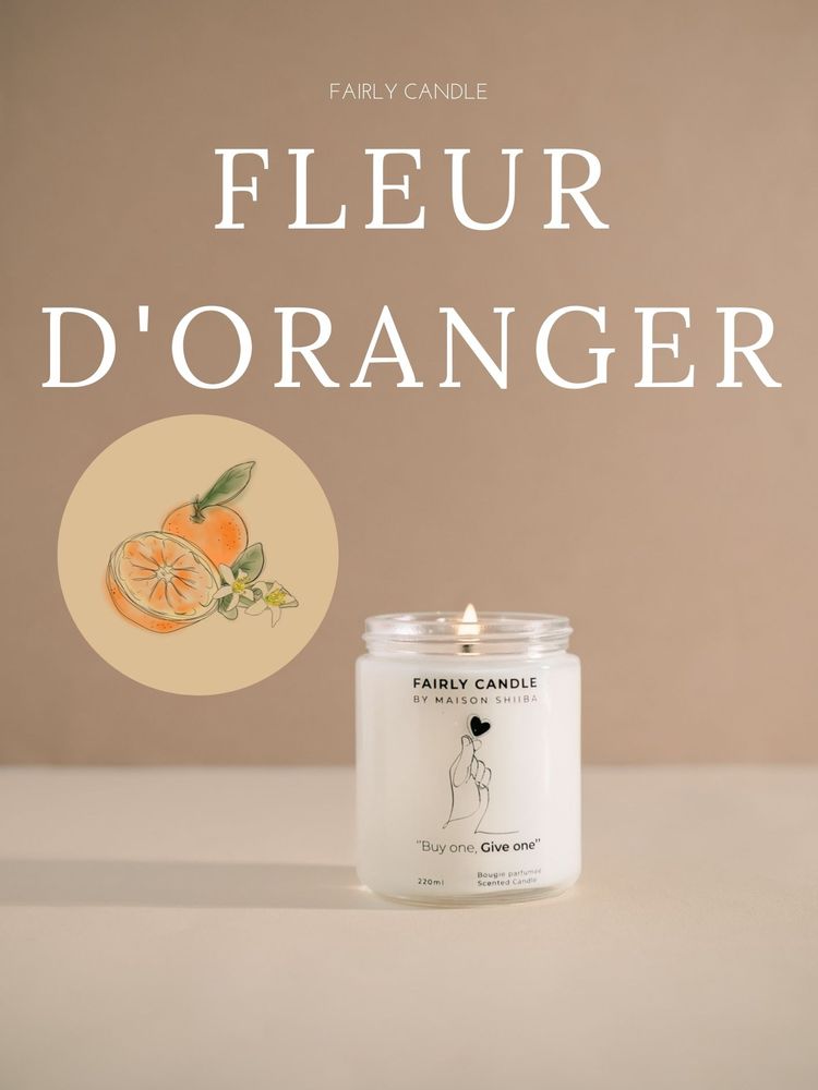 Bougies - Bougie parfumée solidaire 1€ reversé - MAISON SHIIBA