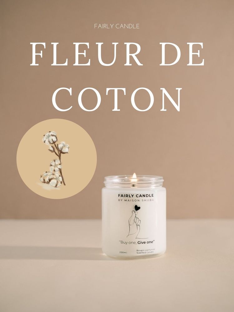 Bougies - Bougie parfumée solidaire 1€ reversé - MAISON SHIIBA