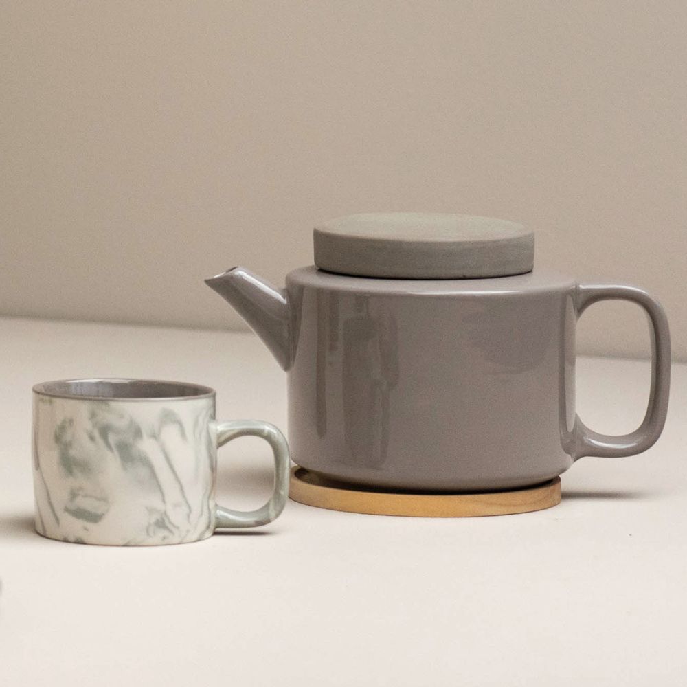 Tasses et mugs - Tasse CYL en grès marbré - KINTA