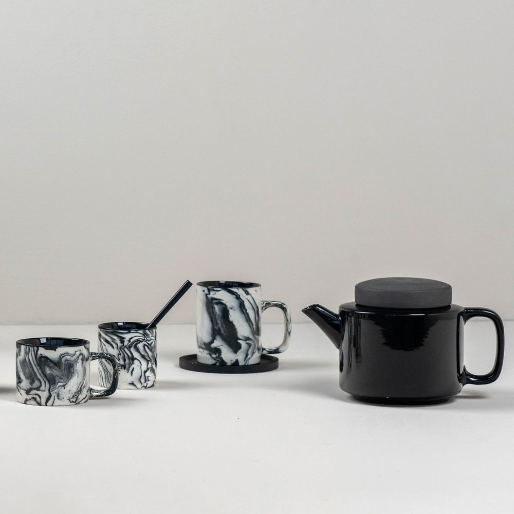 Tasses et mugs - Tasse CYL en grès marbré - KINTA