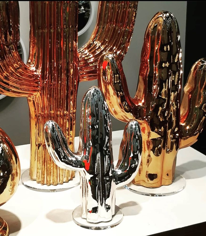 Objets design - CACTUS - FUORILUOGO CHROME DESIGN
