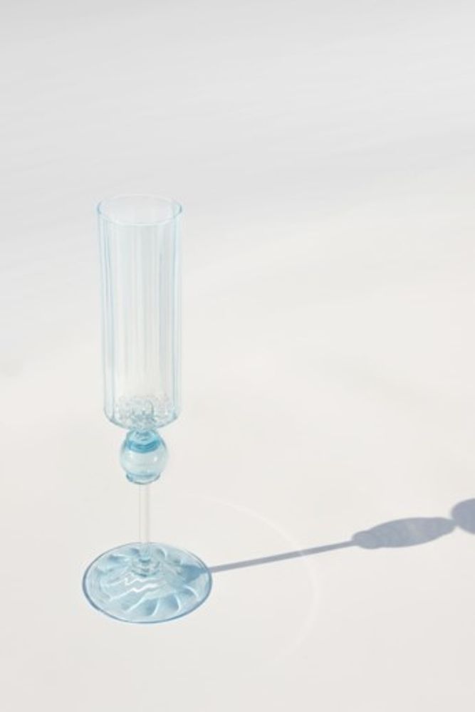 Verre d'art - Gobelet bleu - SOLUNA ART GROUP