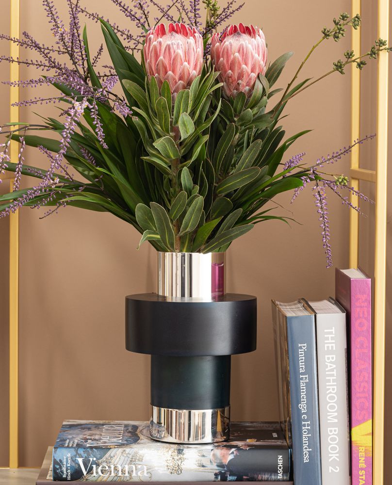 Vases - Ravie Deep Ocean Blue Vase - ST. JAMES