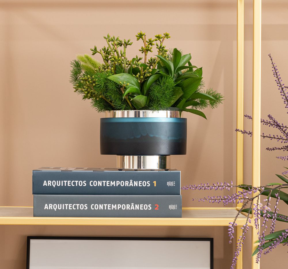 Vases - Ravie Deep Ocean Blue Vase - ST. JAMES
