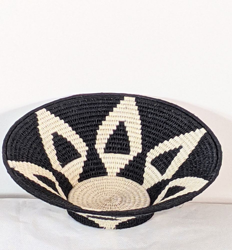 Other wall decoration - Alicia white and ivory basket - MALKIA HOME