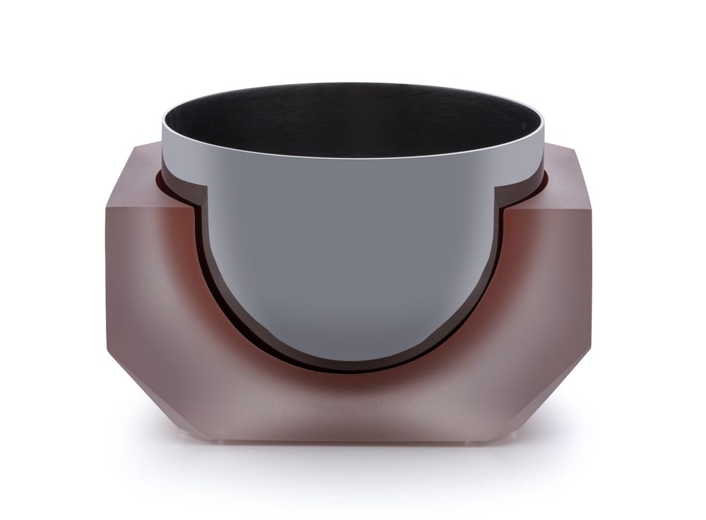 Design objects - Smooth low vase - ST. JAMES