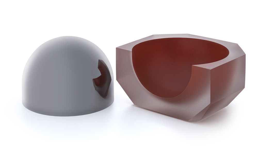 Design objects - Smooth low vase - ST. JAMES