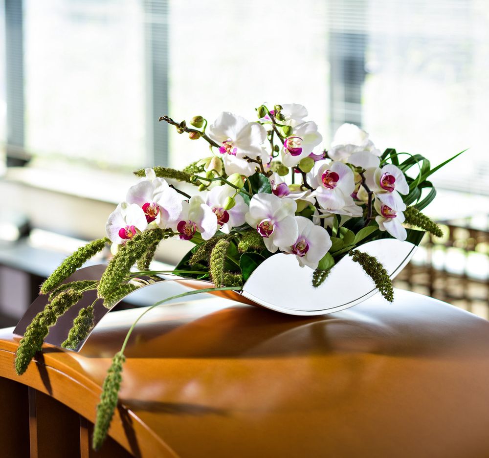 Objets design - Centre de table deux vagues - ST. JAMES