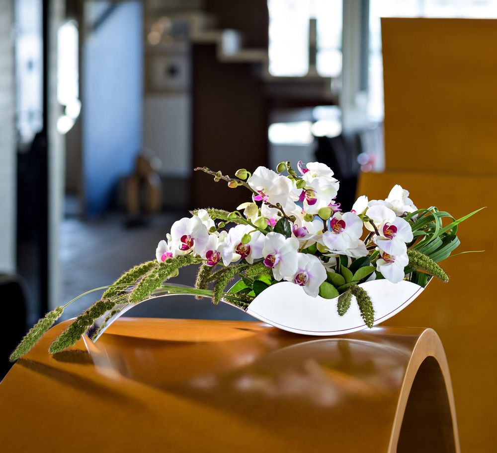 Objets design - Centre de table deux vagues - ST. JAMES