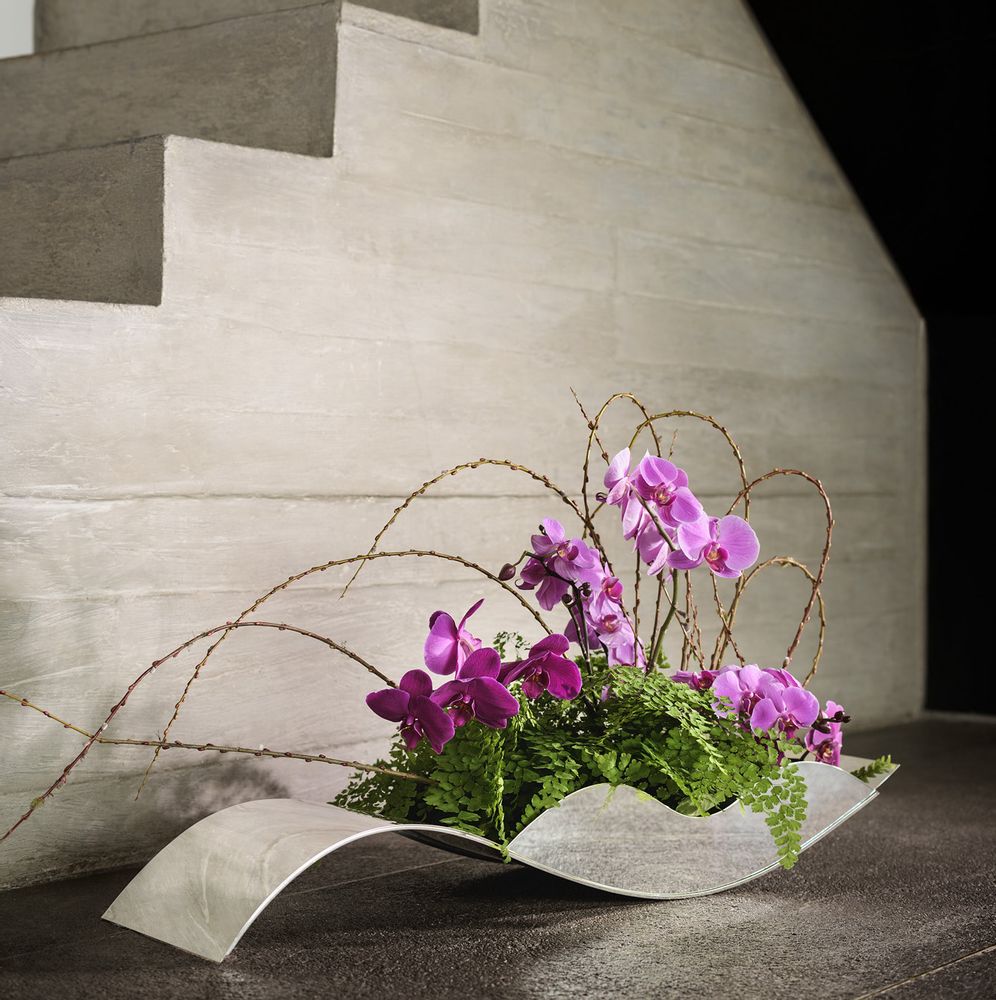 Objets design - Centre de table deux vagues - ST. JAMES