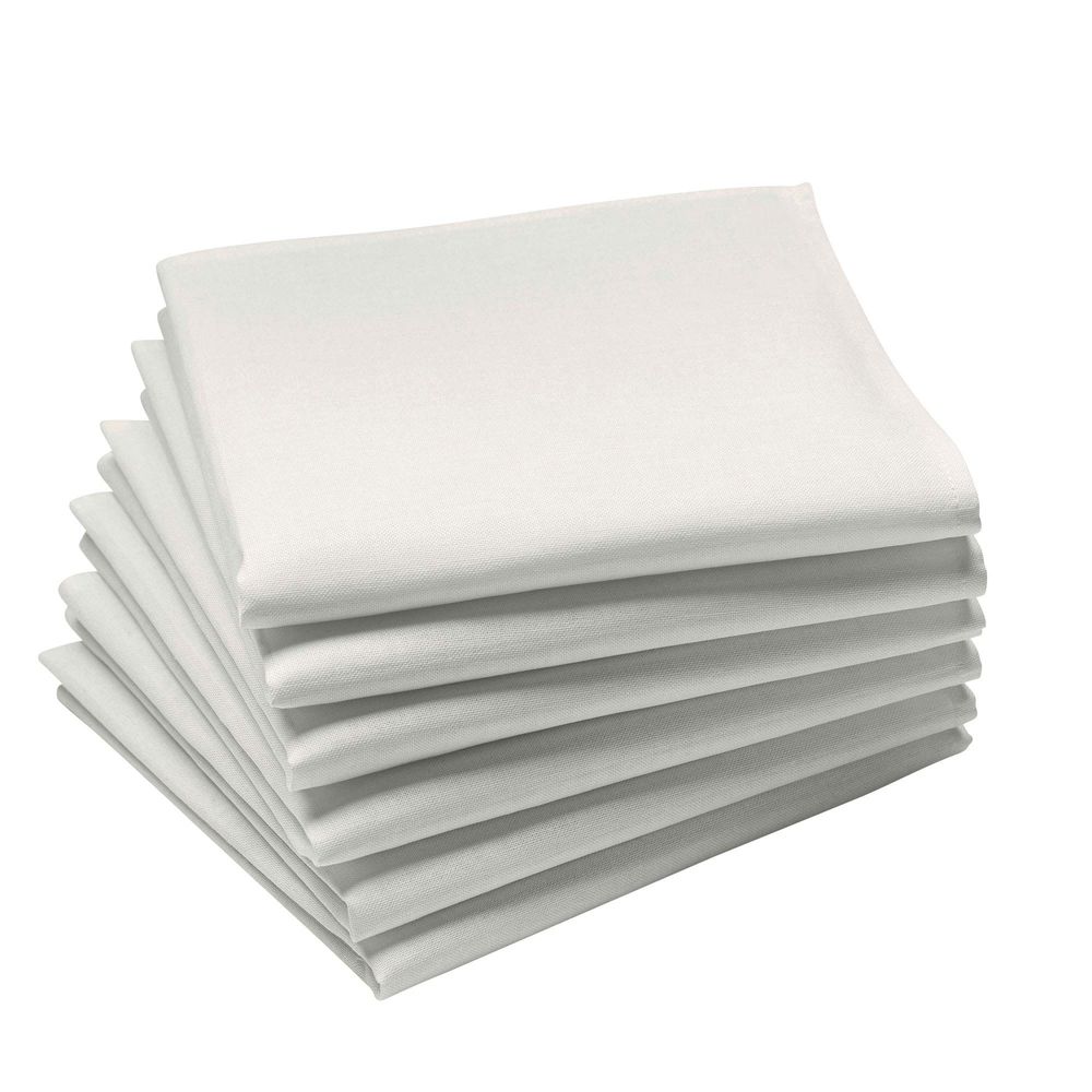 Linge de table textile - Cambrai Blanc / Nappe et serviette - COUCKE