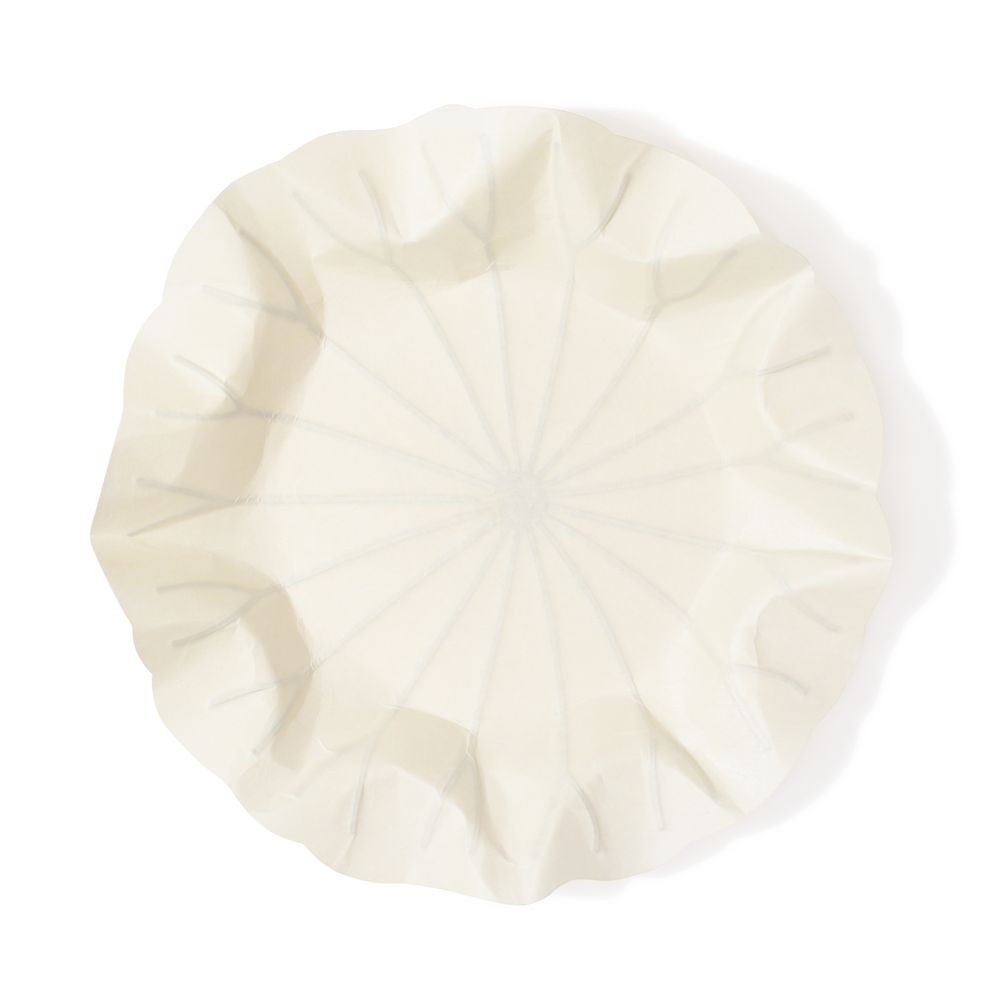 Platter and bowls - Flexible Hanji Paper Tray - Lotus Leaf M - KHJ STUDIO