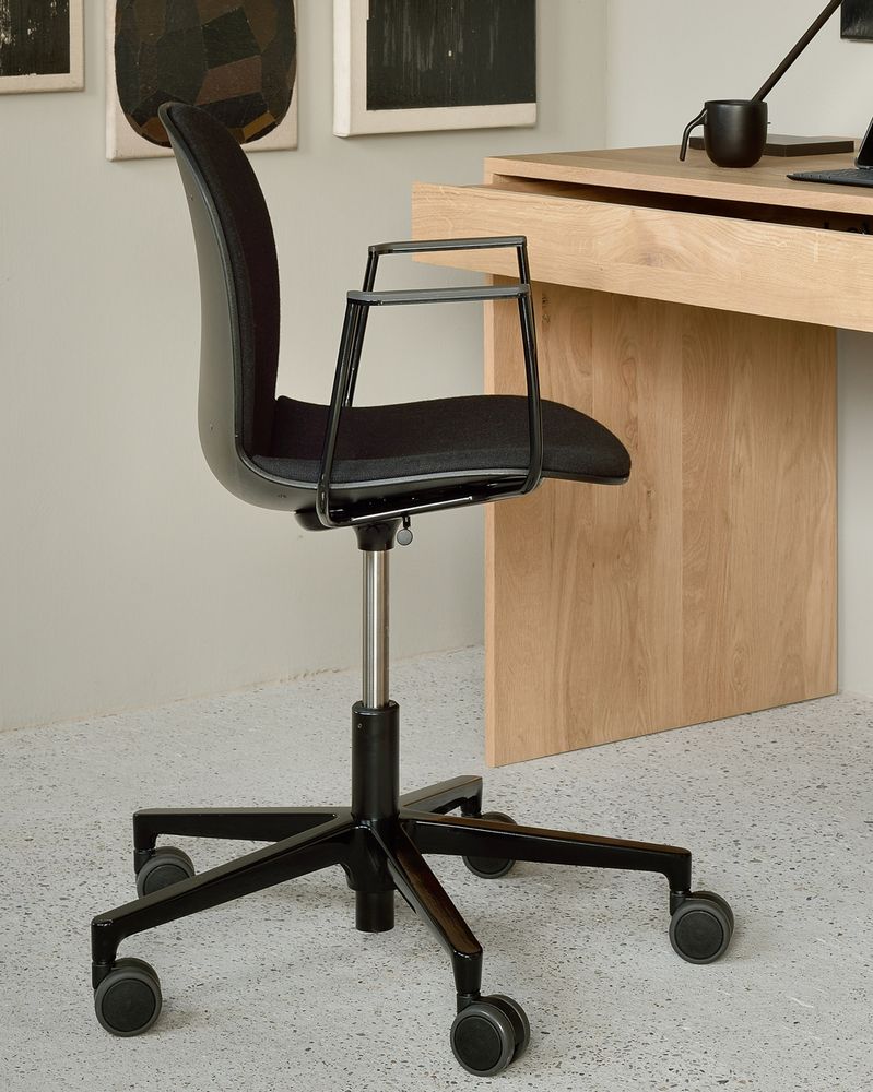 Chairs - RBM Noor office chair - black / grey - ETHNICRAFT