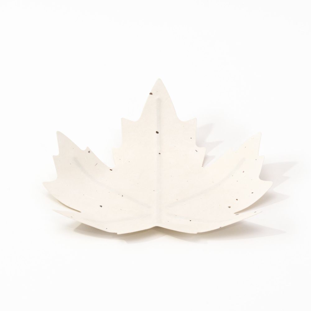Trays - Flexible Hanji Paper Tray - Maple leaf - KHJ STUDIO