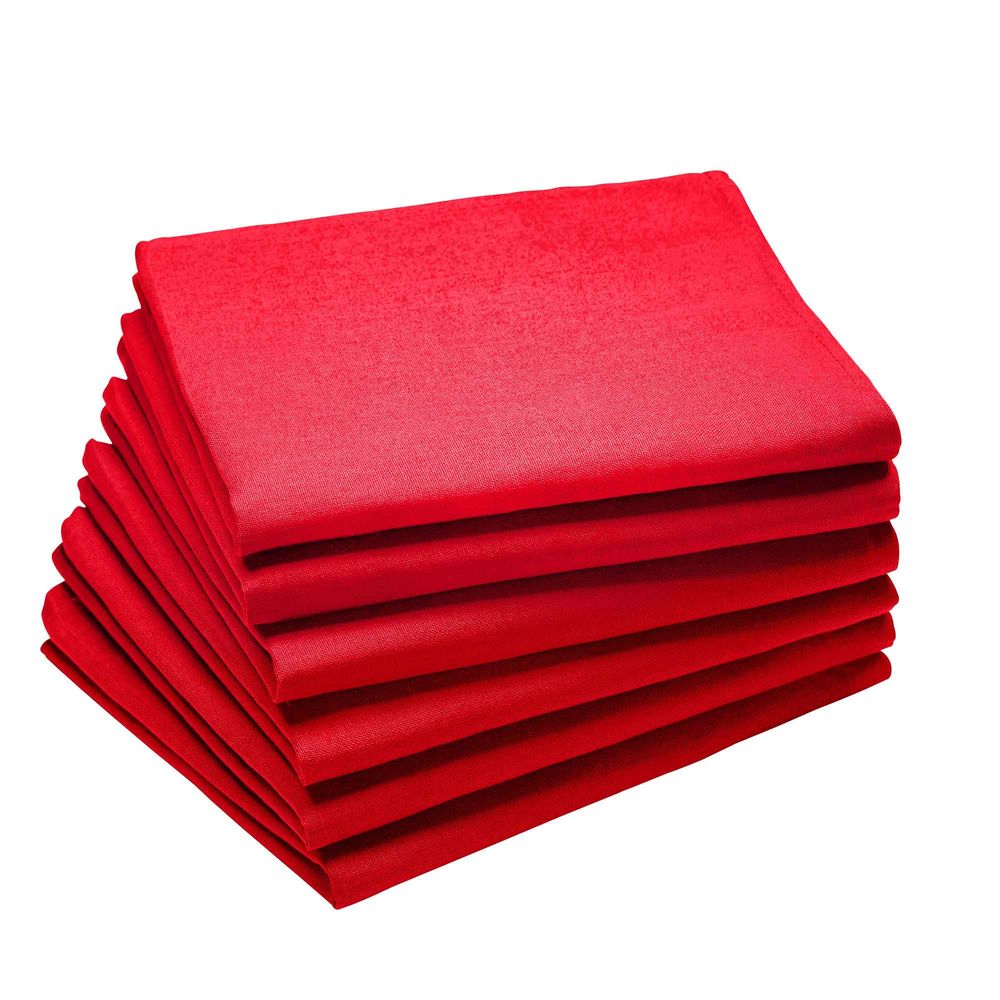 Linge de table textile - Cambrai Cerise / Nappe et serviette - COUCKE
