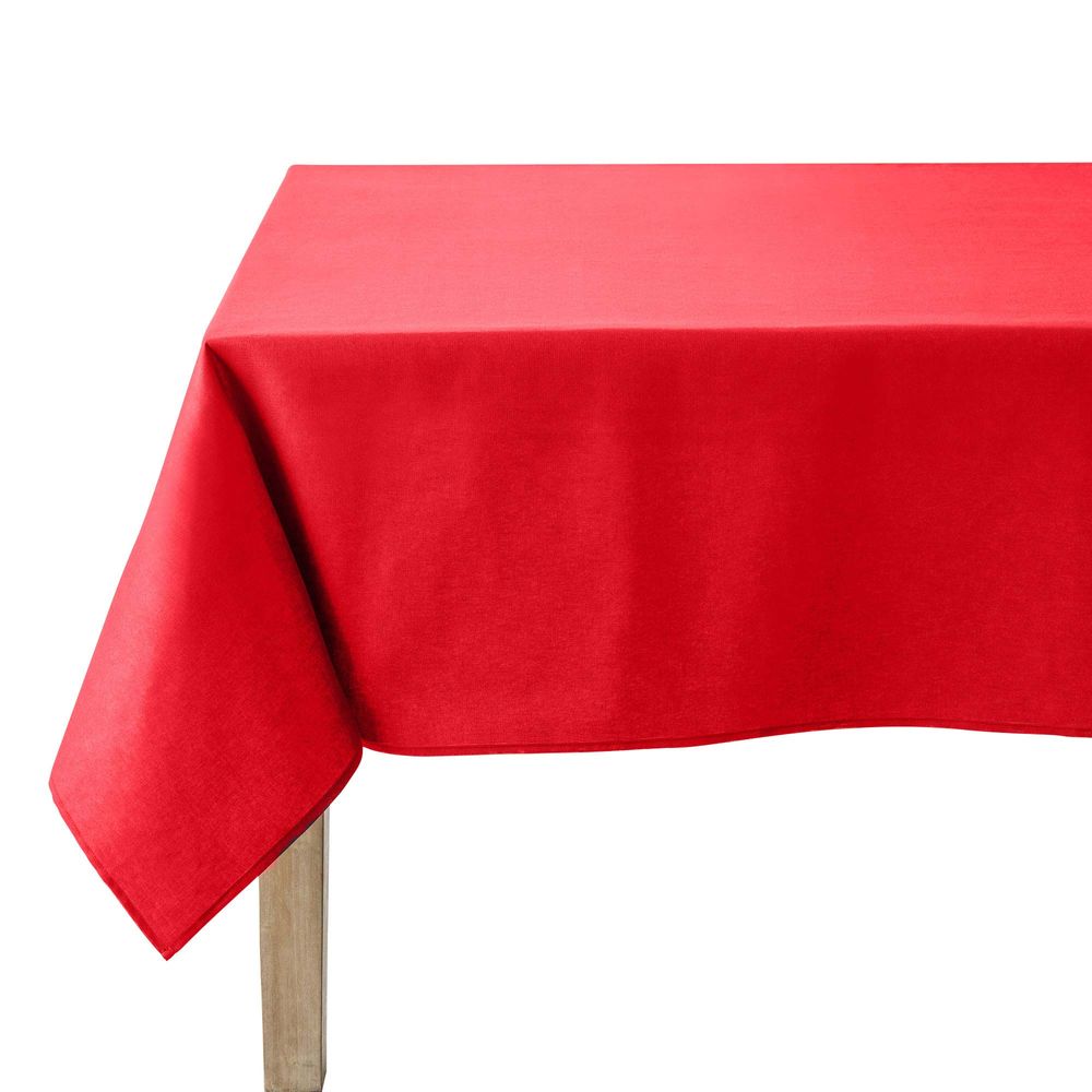 Linge de table textile - Cambrai Cerise / Nappe et serviette - COUCKE
