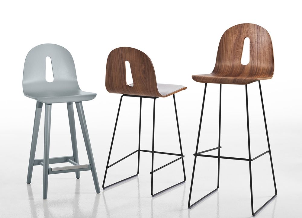 Tabourets - Tabouret Gotham Woody SL-SG-65 - CHAIRS & MORE