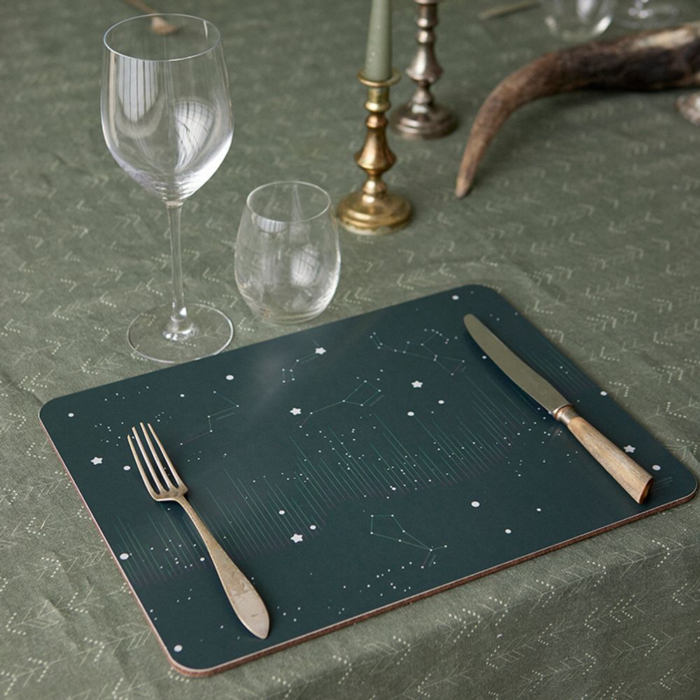 Dessous de plat - SET DE TABLE - AURORES BORÉALES - KOUSTRUP & CO
