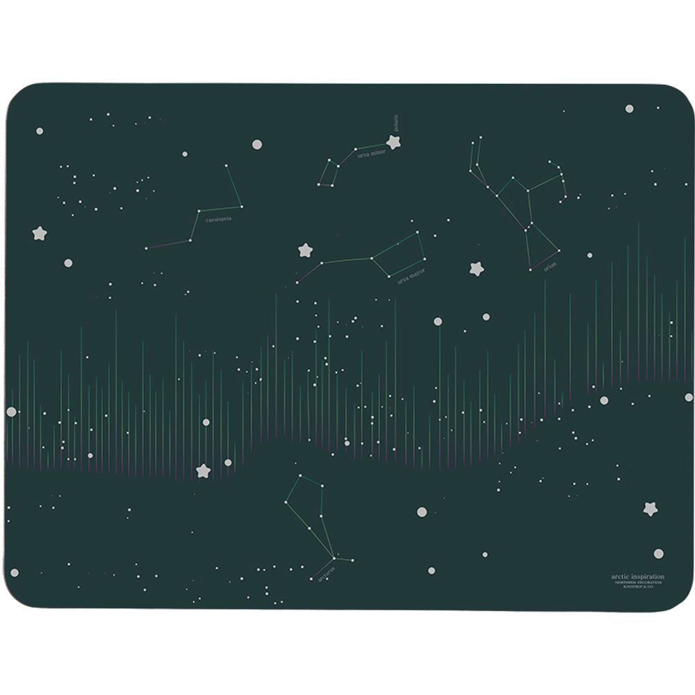 Dessous de plat - SET DE TABLE - AURORES BORÉALES - KOUSTRUP & CO