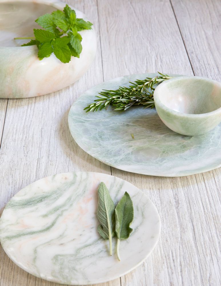 Objets design - Assiettes en marbre Lady Onyx - BE HOME