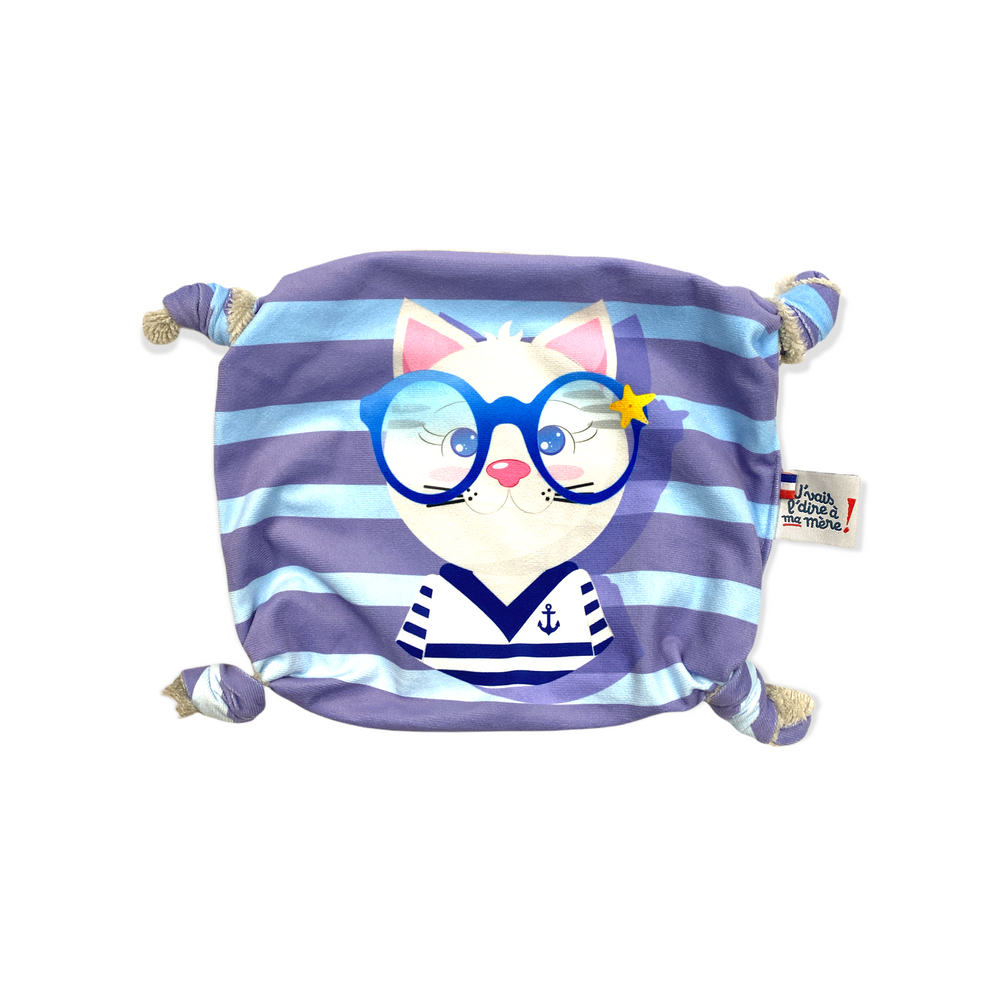 Childcare  accessories - Baby bow comforter - childcare - J'VAIS L'DIRE À MA MÈRE !