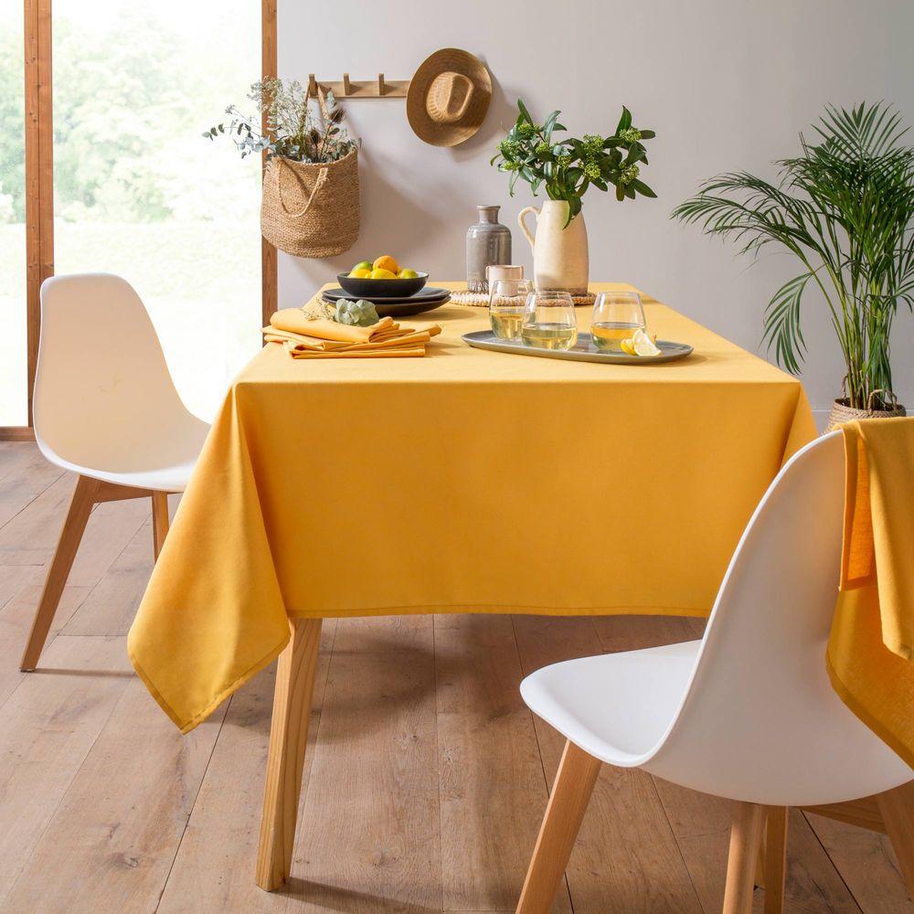 Linge de table textile - Cambrai Curry / Nappe et serviette - COUCKE