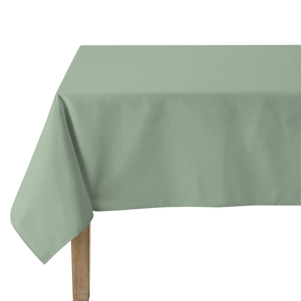 Table linen - Cambrai Sauge/Tablecloth and napkin - COUCKE