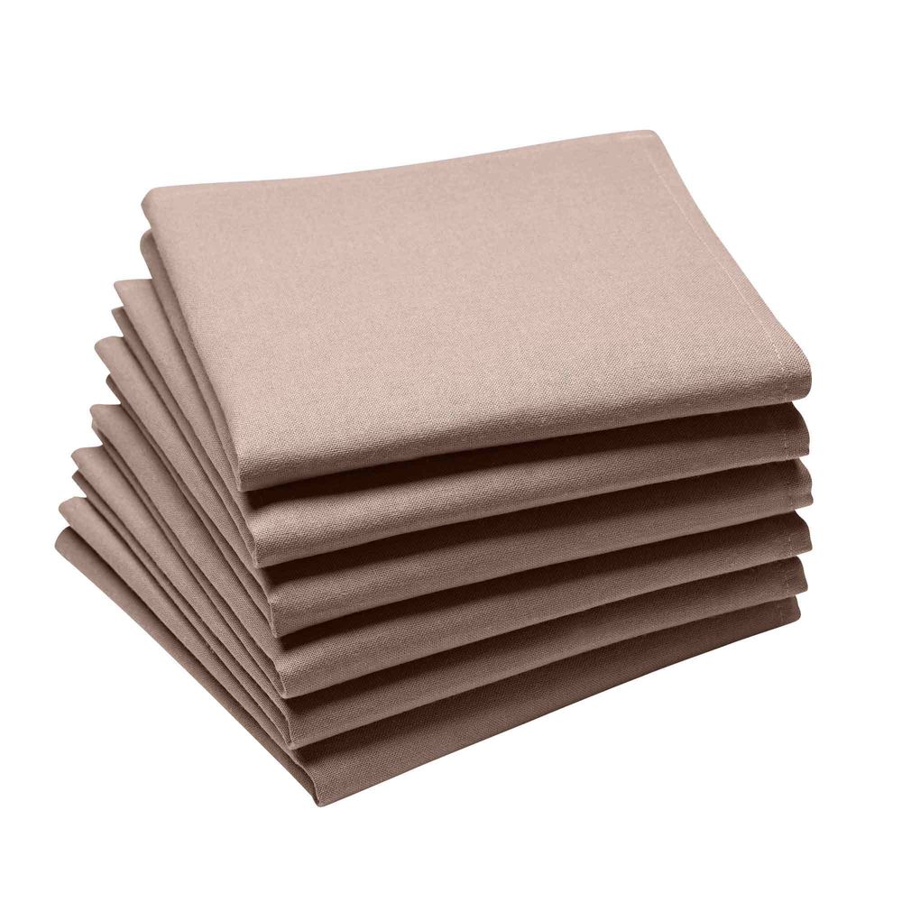 Linge de table textile - Cambrai Truffe / Nappe et serviette - COUCKE