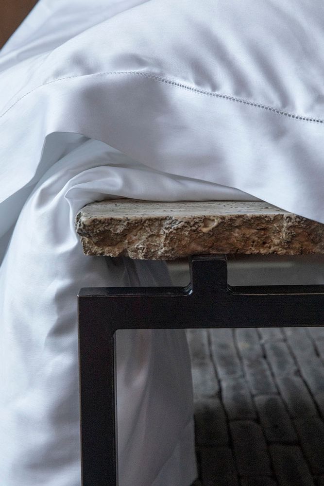 Linens - Aldabra duvet cover - AIGREDOUX