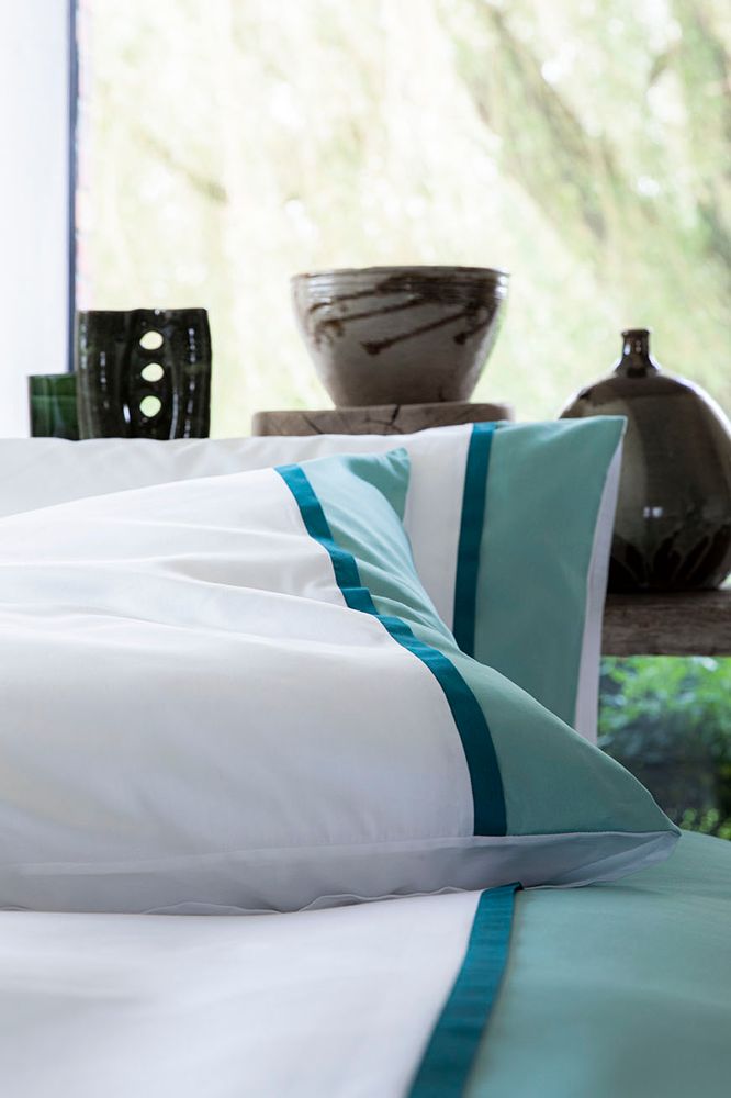 Bed linens - Palau pillowcase - AIGREDOUX