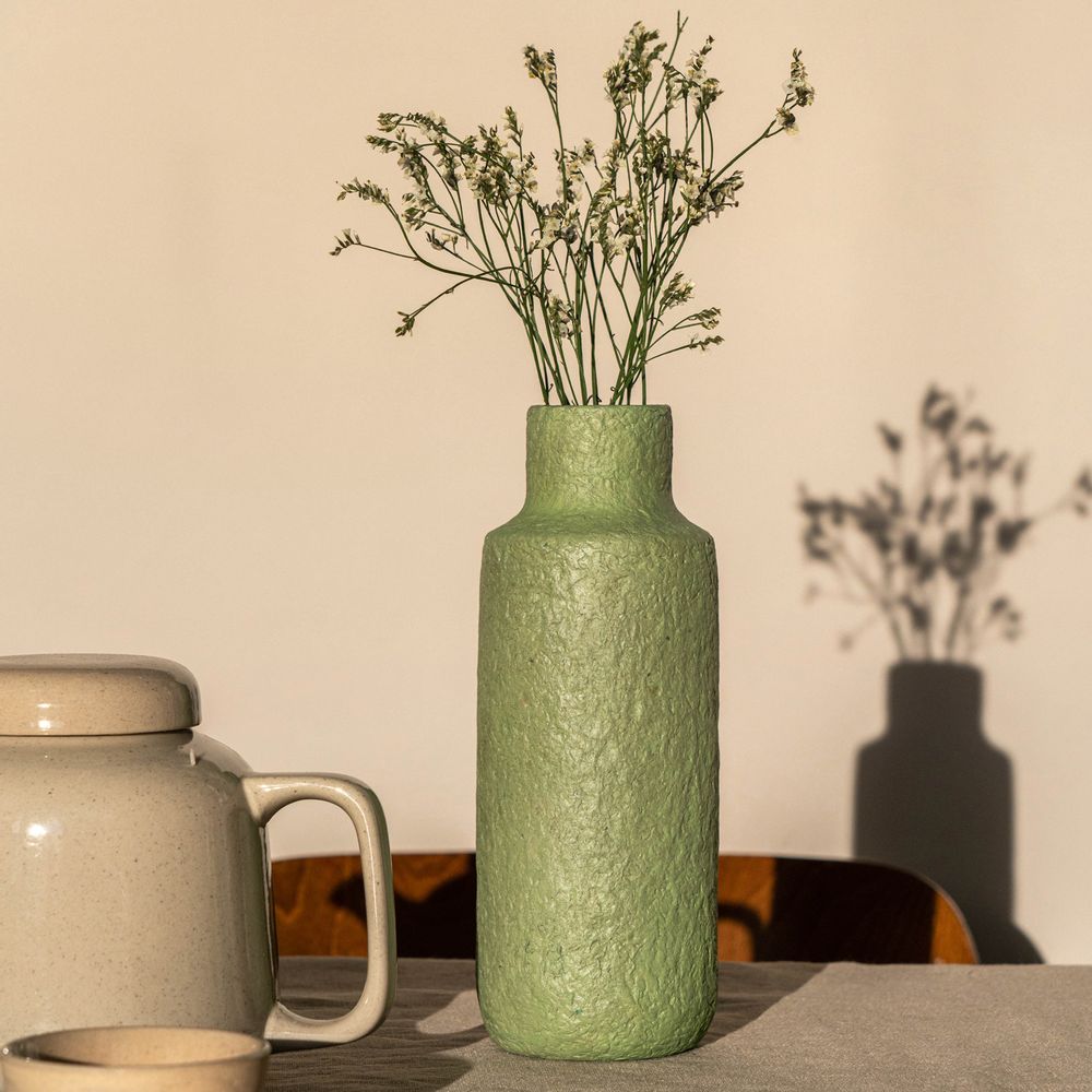 Vases - Paper pulp vases, flowerpots and desk items - KINTA