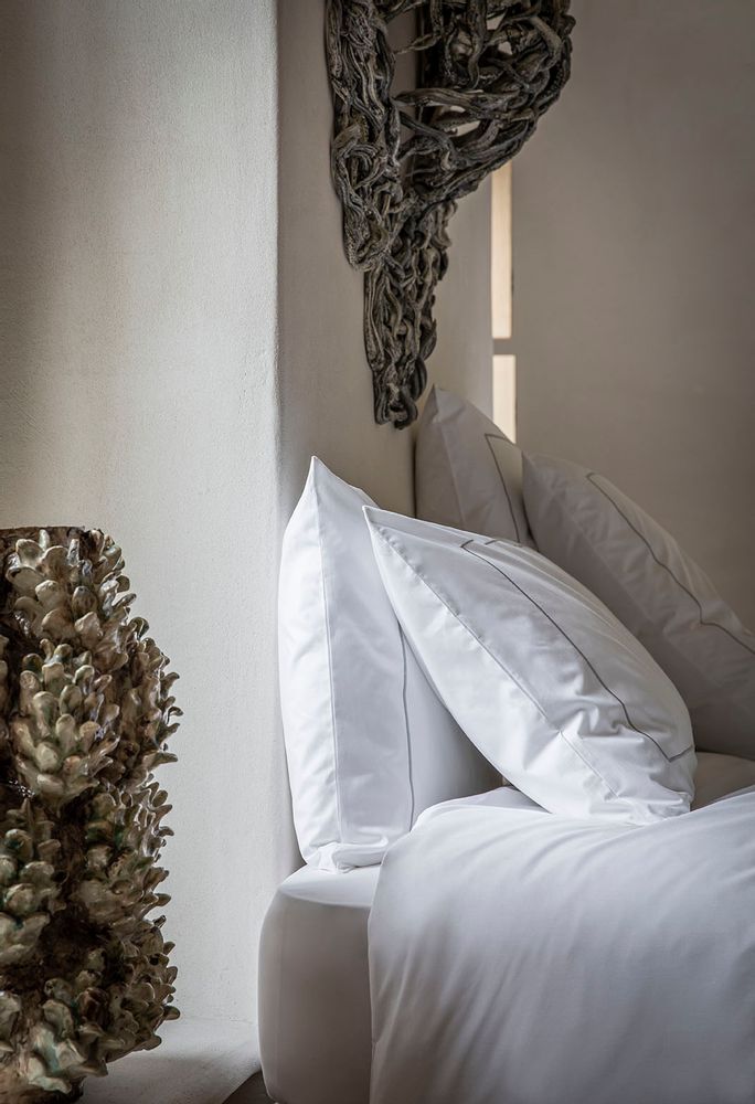 Linge - Parure de lit Sokotra. - AIGREDOUX