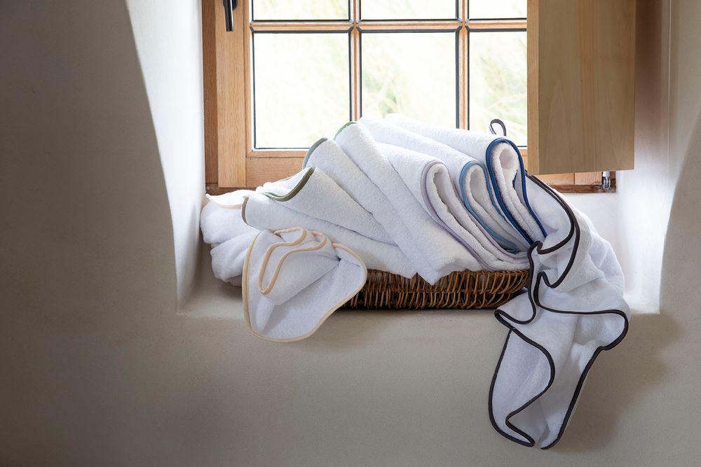 Serviettes de bain - Serviette éponge et gant de toilette - AIGREDOUX