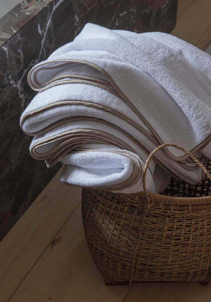 Serviettes de bain - Serviette éponge et gant de toilette - AIGREDOUX