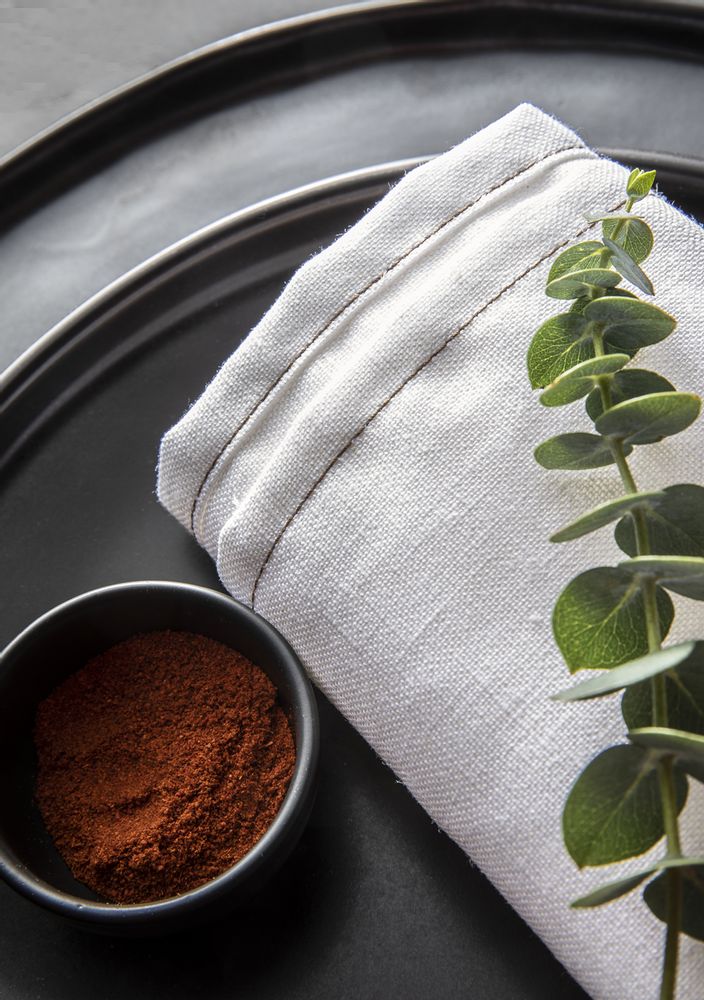 Table linen - La Lilloise Pavot / Tablecloth and napkin - COUCKE