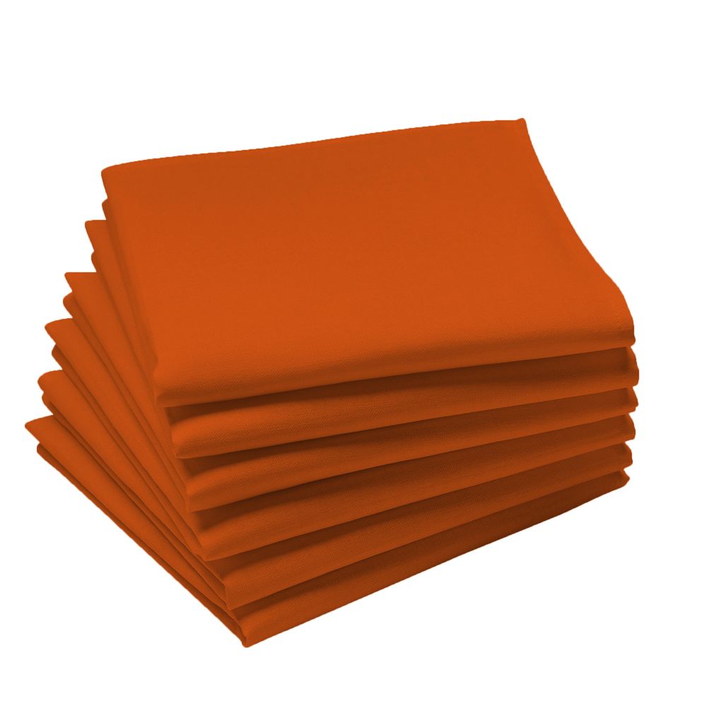Table linen - La Lilloise Tangerine / Tablecloth and napkin - COUCKE