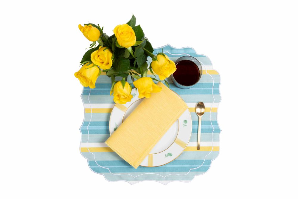 Homewear textile - Set de table PARENTESI KRINKLE - LA GALLINA MATTA