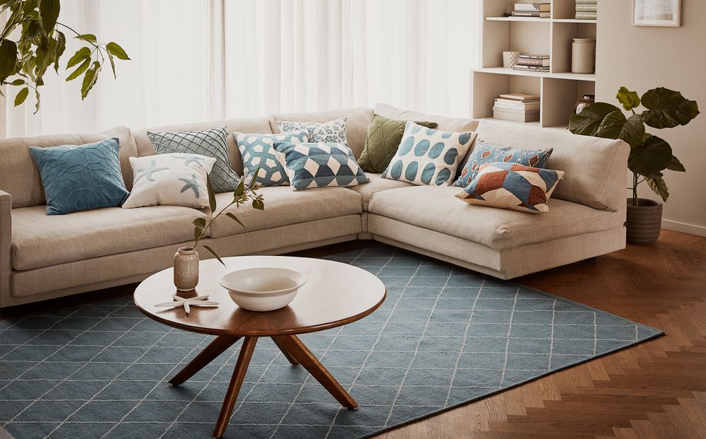 Fabric cushions - Linen Cushions - Asim - CHHATWAL & JONSSON