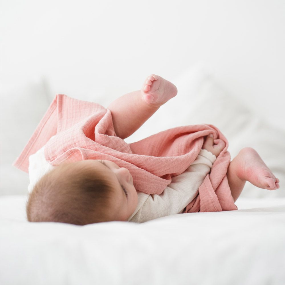 Gifts - Organic cotton muslin swaddle - APUNT BARCELONA