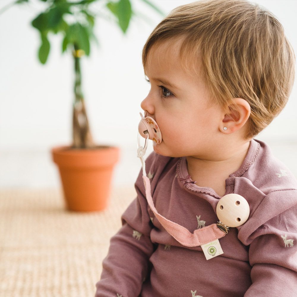 Gifts - Organic soother holder - APUNT BARCELONA