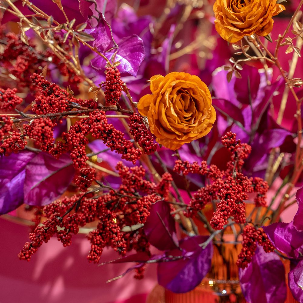 Floral decoration - NEW Autumn/Winter collection for 2022-23 - EMERALD ETERNAL GREEN BV