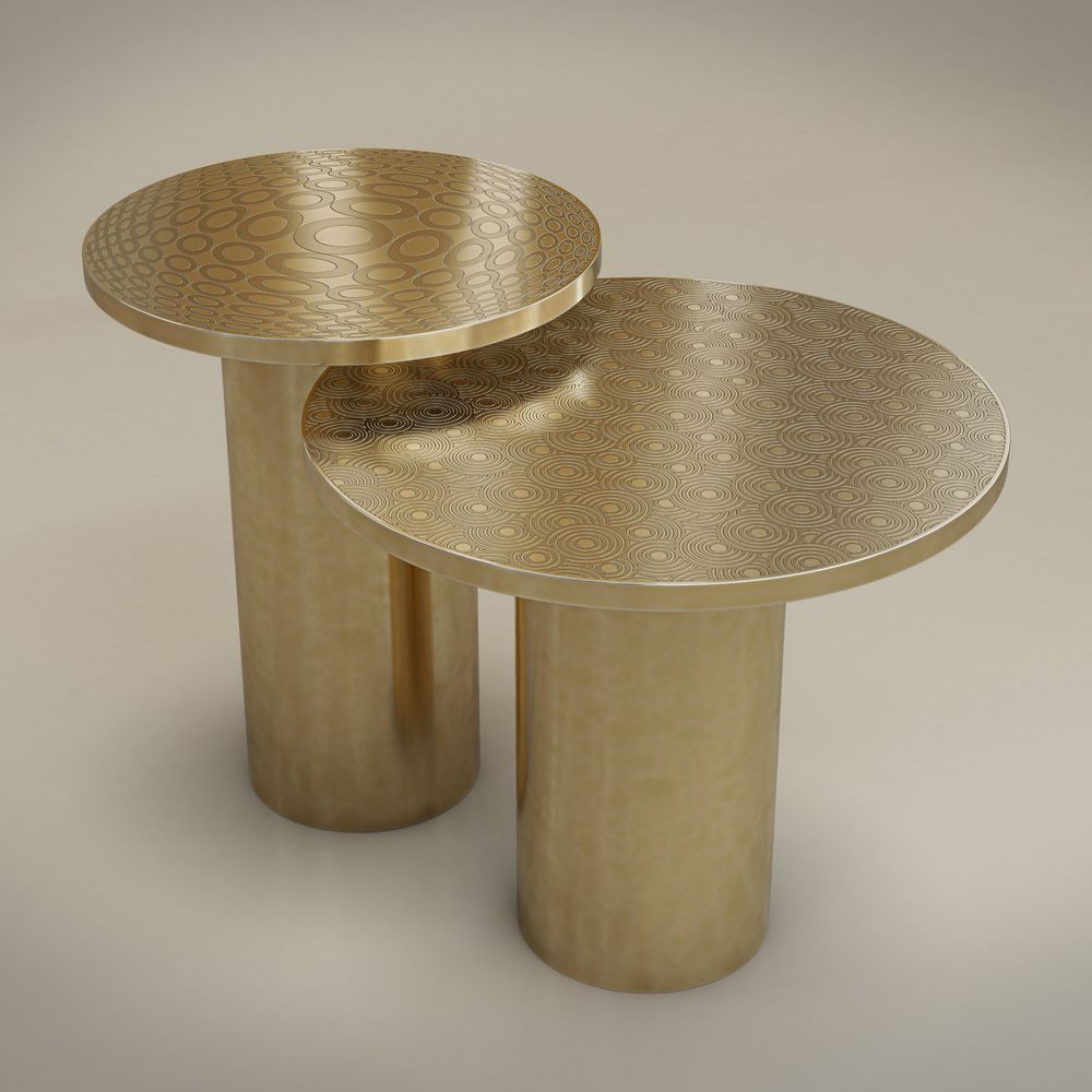 Coffee tables - Side table Gino1 - ATELIER LANDON