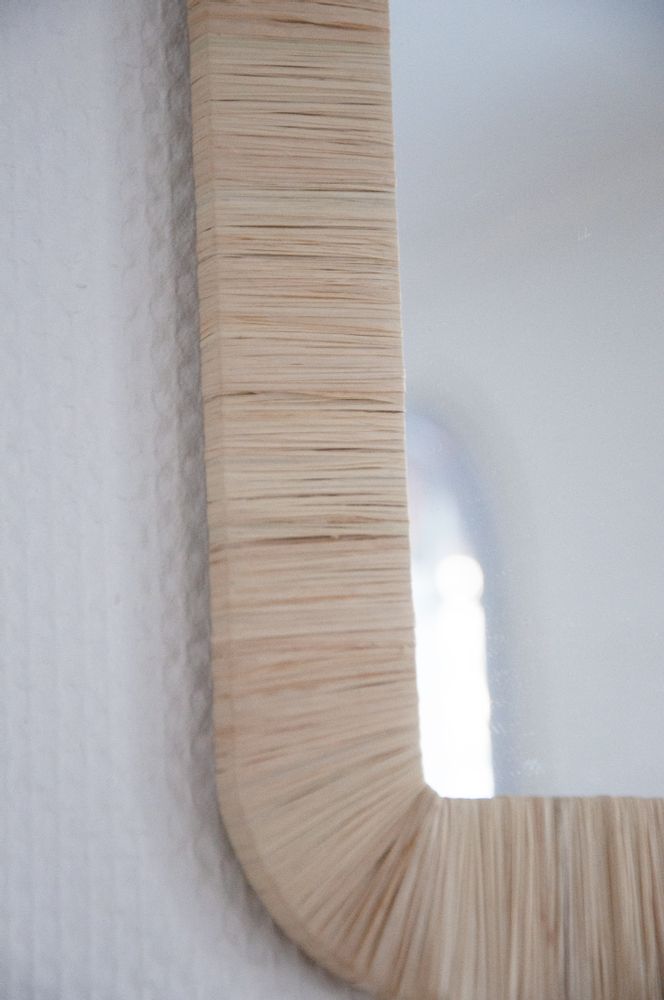 Miroirs - Miroirs en Raphia fabriqué à la main  - MON SOUK FRANCE