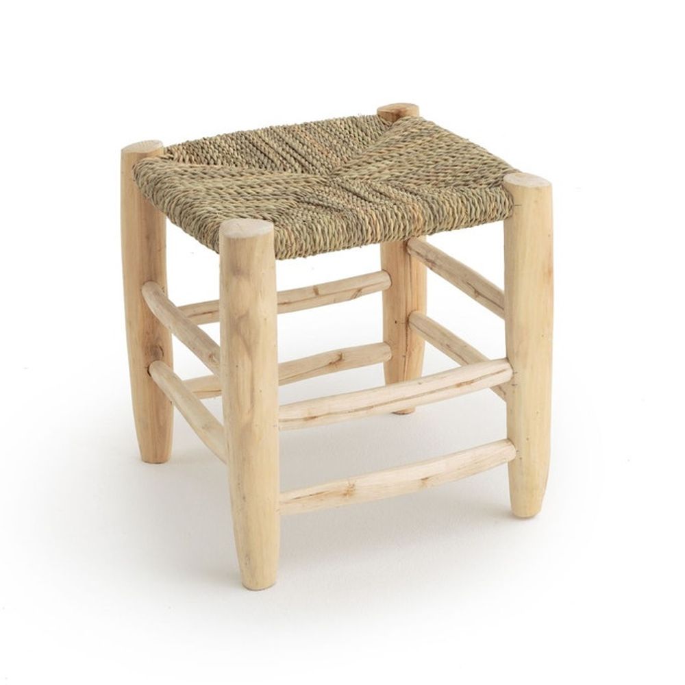 Tabourets - Tabouret en Doum et Raphia marocain traditionnel - existe en 3 Tailles - MON SOUK FRANCE