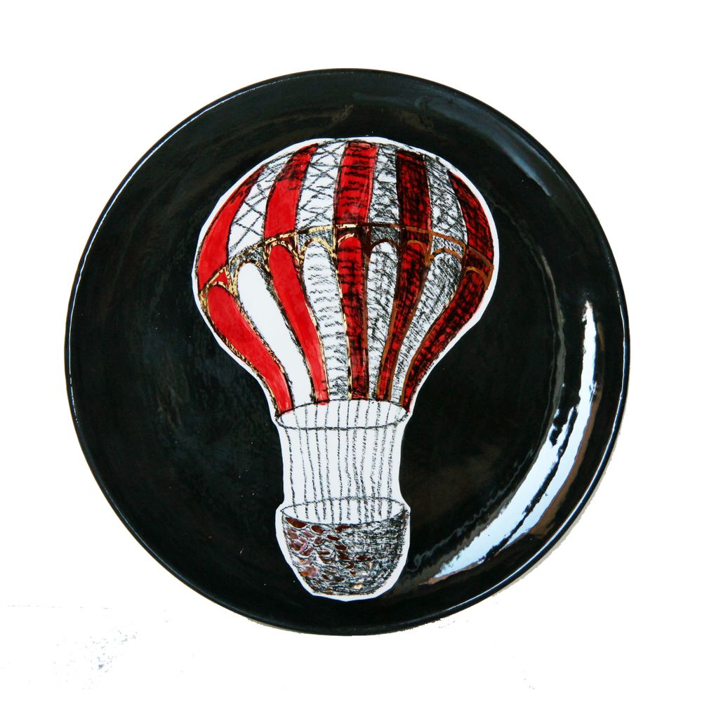 Assiettes au quotidien - PLATEAUX AUTOPORTRAIT DESIGN UNIQUE - MOSCHE BIANCHE