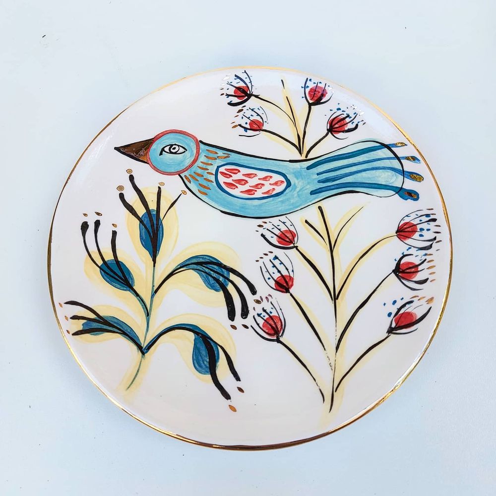 Assiettes au quotidien - PLATEAUX AUTOPORTRAIT DESIGN UNIQUE - MOSCHE BIANCHE
