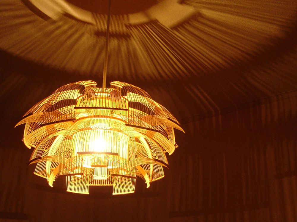 Hotel bedrooms - HOKORE - Bamboo Pendant Lamp - METROCS