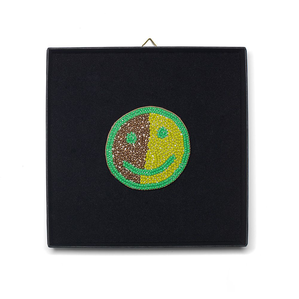 Cadeaux - Broche Smiley vert - HELLEN VAN BERKEL HEARTMADE PRINTS